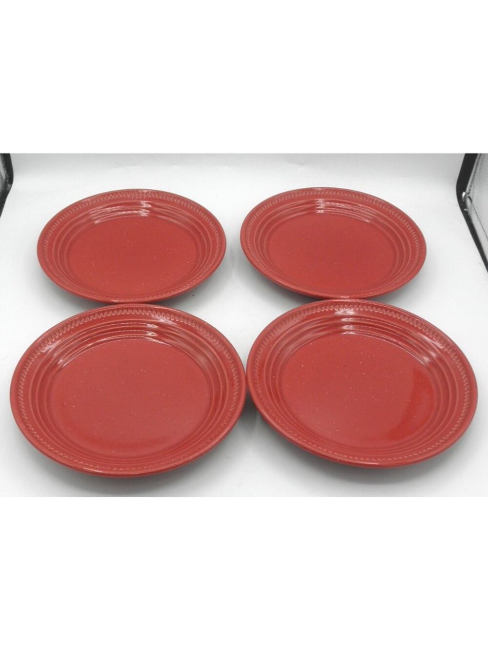 Craft Colors Rhubarb by Dansk 8 Inch Salad Plates Set of 4 Pattern Code: DANCRCR